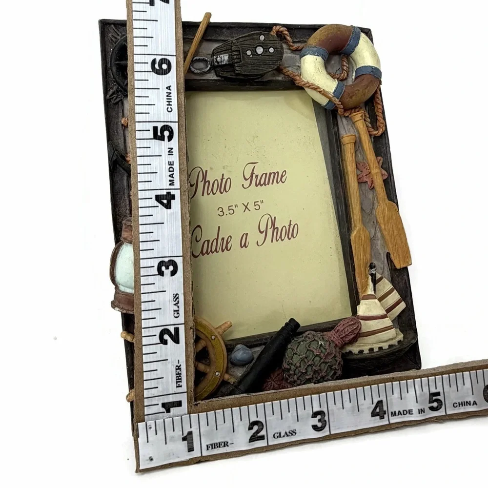 Nautical Coastal Ceramic Picture Frame